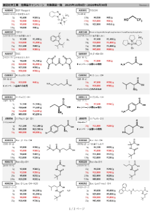 【渡辺化学工業】≪在庫限り≫ 在庫品キャンペーン4